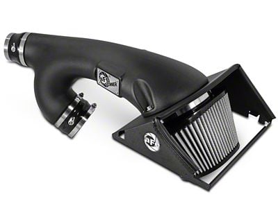 AFE Magnum FORCE Stage-2 Cold Air Intake with Pro DRY S Filter; Black (15-23 2.7L EcoBoost F-150)