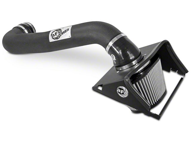 AFE Magnum FORCE Stage-2 Cold Air Intake with Pro DRY S Filter; Black (15-20 5.0L F-150)