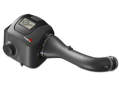 AFE Magnum FORCE Stage-2 Si Cold Air Intake with Pro DRY S Filter; Black (14-18 5.3L Sierra 1500)