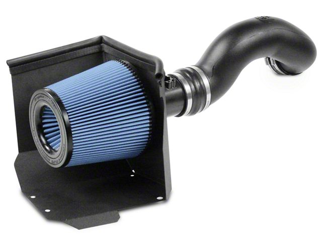 AFE Magnum FORCE Stage-2 Cold Air Intake with Pro 5R Oiled Filter; Black (09-13 6.2L Silverado 1500)