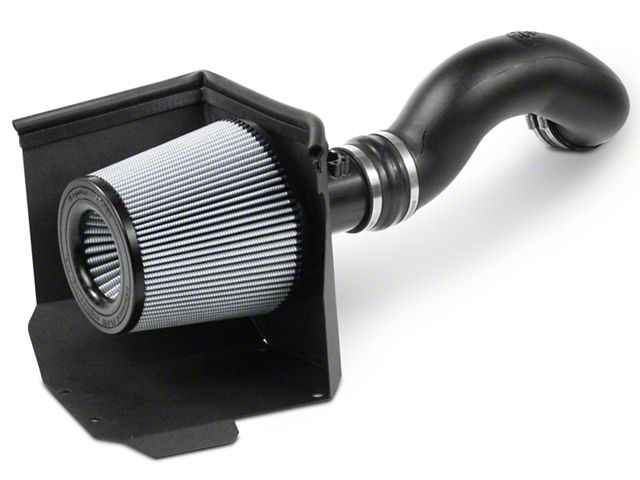 AFE Magnum FORCE Stage-2 Cold Air Intake with Pro DRY S Filter; Black (2009 6.0L Silverado 1500, Excluding Hybrid)