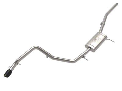 AFE Vulcan Series 2.50-Inch Single Exhaust System with Black Tips; Rear Exit (22-26 2.0L EcoBoost Maverick)