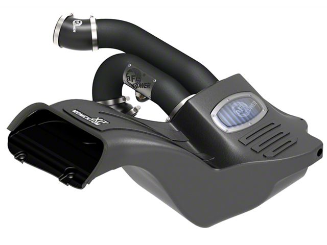 AFE Momentum XP Cold Air Intake with Pro 5R Oiled Filter; Black (17-20 F-150 Raptor)