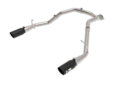 AFE Large Bore-HD 3-Inch DPF-Back Exhaust System with Black Tips; Rear Exit (20-24 3.0L EcoDiesel RAM 1500)