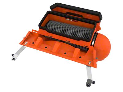 AFE Magnum FORCE Stage-2 Cold Air Intake with Pro 5R Oiled Filter; Orange (21-24 RAM 1500 TRX)
