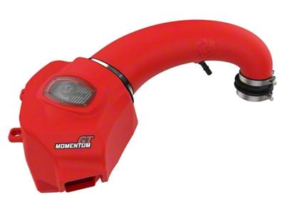 AFE Momentum GT Cold Air Intake with Pro DRY S Filter; Red (19-24 5.7L RAM 1500)