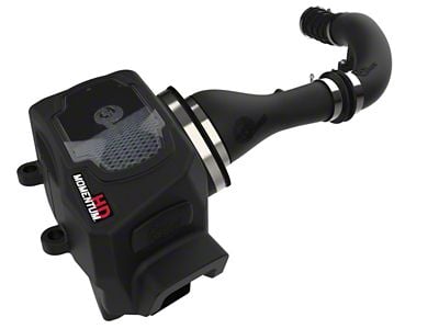 AFE Momentum HD Cold Air Intake with Pro 10R Oiled Filter; Black (20-24 3.0L EcoDiesel RAM 1500)