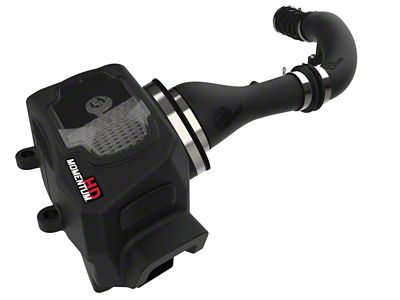 AFE Momentum HD Cold Air Intake with Pro DRY S Filter; Black (20-24 3.0L EcoDiesel RAM 1500)