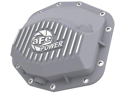 AFE Street Series Rear Differential Cover; Raw; AAM 11.50-Inch (21-24 RAM 1500 TRX)