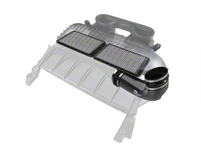 AFE Super Stock Induction System with Pro DRY S Filters; Black (21-24 RAM 1500 TRX)