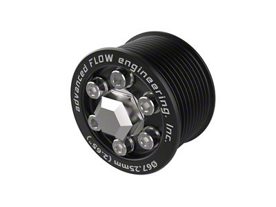 AFE Supercharger Power Pulley Kit with Hub; 2.65-Inch (21-24 RAM 1500 TRX)