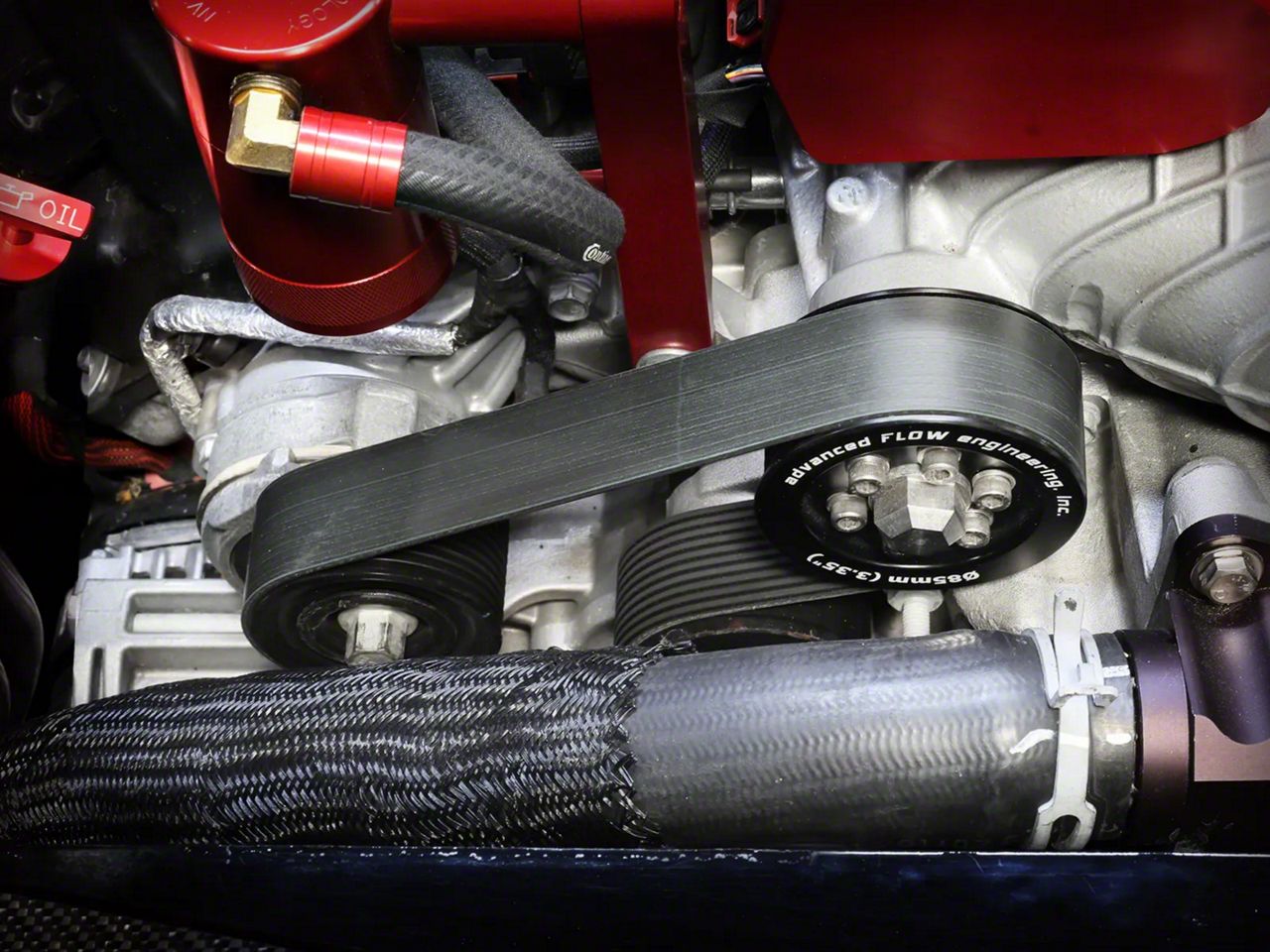 AFE RAM 1500 Supercharger Power Pulley Kit with Hub; 3.35-Inch 79