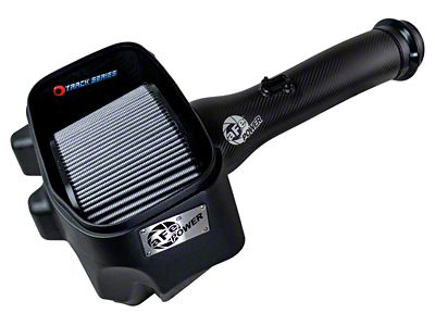 AFE Track Series Cold Air Intake with Pro DRY S Filter; Carbon Fiber (25-26 RAM 1500 RHO)