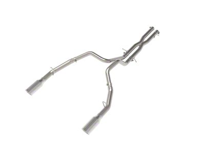 AFE Vulcan Series 3 to 2.50-Inch Dual Exhaust System with Polished Tips; Rear Exit (2025 RAM 1500 RHO)