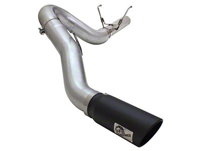 AFE ATLAS 5-Inch DPF-Back Single Exhaust System with Black Tip; Side Exit (13-18 6.7L RAM 2500)