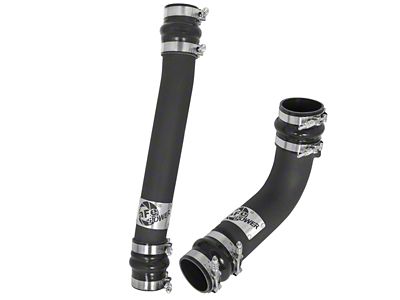 AFE BladeRunner 3-Inch and 2.75-Inch Hot and Cold Charge Pipe Kit; Black (10-12 6.7L RAM 2500)