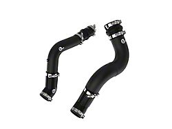 AFE BladeRunner 3-Inch and 3.50-Inch Hot and Cold Charge Pipe Kit; Black (19-24 6.7L RAM 2500)