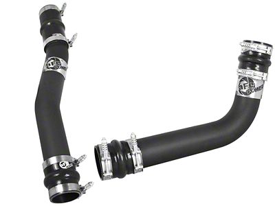 AFE BladeRunner 3-Inch Hot and Cold Charge Pipe Kit; Black (03-07 5.9L RAM 2500)