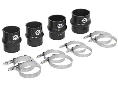 AFE BladeRunner Intercooler Couplings and Clamps Kit for Factory Intercooler and aFe Tubes (10-12 6.7L RAM 2500)