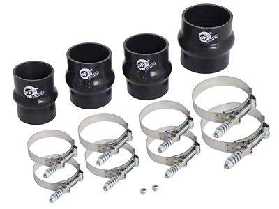 AFE BladeRunner Intercooler Couplings and Clamps Kit for aFe Tubes (07-09 6.7L RAM 2500)