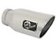 AFE Large Bore-HD 5-Inch DPF-Back Single Exhaust System with Polished Tip; Side Exit (19-24 6.7L RAM 2500)