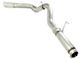 AFE Large Bore-HD 5-Inch Single Exhaust System with Polished Tip; Side Exit (07-12 6.7L RAM 2500)