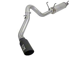 AFE MACH Force-XP 4-Inch Single Exhaust System with Black Tip; Side Exit (14-26 6.4L RAM 2500)