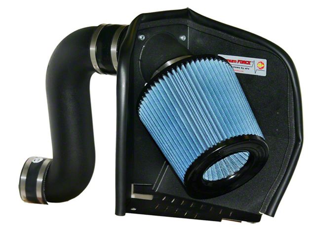 AFE Magnum FORCE Stage-2 Cold Air Intake with Pro 5R Oiled Filter; Black (03-07 5.9L RAM 2500)