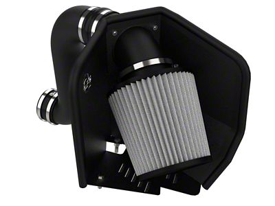 AFE Magnum FORCE Stage-2 Cold Air Intake with Pro DRY S Filter; Black (03-07 5.9L RAM 2500)