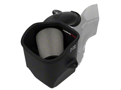 AFE Magnum FORCE Stage-2 Cold Air Intake with Pro DRY S Filter; Black (19-24 6.4L RAM 2500)
