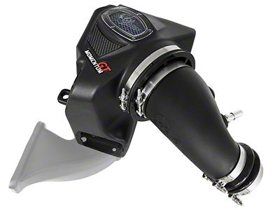 AFE Momentum GT Cold Air Intake with Pro 5R Oiled Filter; Black (17-18 6.4L RAM 2500)