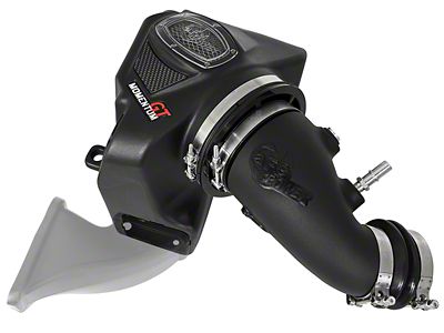 AFE Momentum GT Cold Air Intake with Pro DRY S Filter; Black (14-16 6.4L RAM 2500)