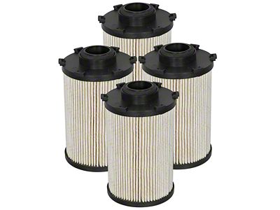 AFE Pro GUARD D2 Fuel Filter; Set of Four (07-09 6.7L RAM 2500)