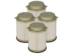 AFE Pro GUARD D2 Fuel Filter; Set of Four (10-18 6.7L RAM 2500)