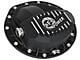 AFE Pro Series Front Differential Cover with Machined Fins and 75w-90 Gear Oil; Black; AAM 9.25/14 (03-13 RAM 2500)