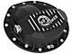 AFE Pro Series Front Differential Cover with Machined Fins; Black; AAM 9.25/14 (03-13 RAM 2500)