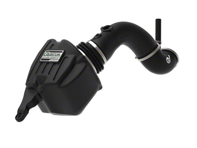 AFE Quantum Cold Air Intake with Pro 5R Oiled Filter; Black (10-12 6.7L RAM 2500)