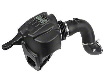 AFE Quantum Cold Air Intake with Pro DRY S Filter; Black (13-18 6.7L RAM 2500)