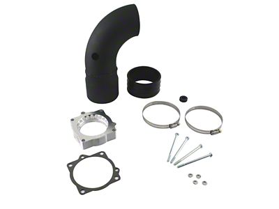 AFE Silver Bullet Throttle Body Spacer for Factory Intake (03-08 5.7L RAM 2500)