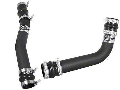 AFE BladeRunner 3-Inch Hot and Cold Charge Pipe Kit; Black (03-07 5.9L RAM 3500)