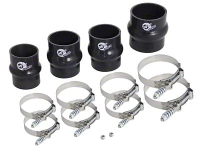 AFE BladeRunner Intercooler Couplings and Clamps Kit for aFe Tubes (07-09 6.7L RAM 3500)