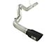 AFE Large Bore-HD 5-Inch Single Exhaust System with Black Tip; Side Exit (07-12 6.7L RAM 3500)