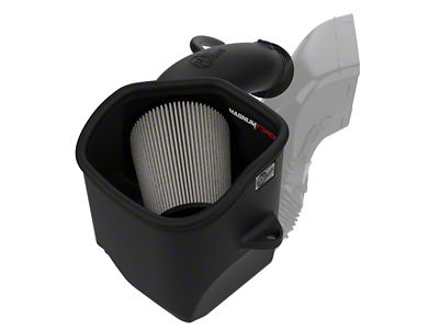 AFE Magnum FORCE Stage-2 Cold Air Intake with Pro DRY S Filter; Black (19-24 6.4L RAM 3500)