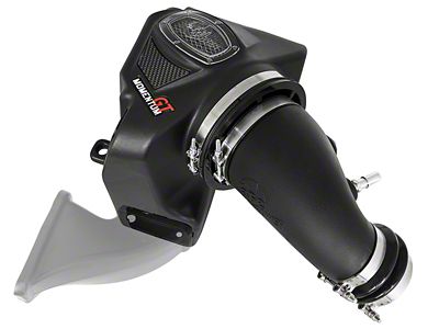 AFE Momentum GT Cold Air Intake with Pro DRY S Filter; Black (17-18 6.4L RAM 3500)