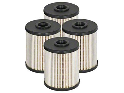 AFE Pro GUARD HD Fuel Filter; Set of Four (03-07 5.9L RAM 3500)