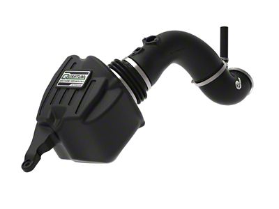 AFE Quantum Cold Air Intake with Pro 5R Oiled Filter; Black (10-12 6.7L RAM 3500)