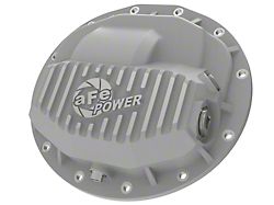 AFE Street Series Front Differential Cover with Machined Fins; Raw; AAM 9.25-Inch (13-23 RAM 3500)