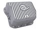 AFE Street Series Transmission Pan with Machined Fins; Raw (03-07 5.9L RAM 3500 w/ Automatic Transmission)