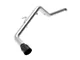 AFE Apollo GT Series Axle-Back Exhaust System with Black Tip; Side Exit (19-23 Ranger)