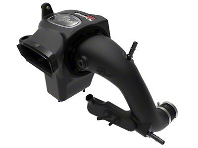 AFE Momentum GT Cold Air Intake with Pro DRY S Filter; Black (24-25 Ranger, Excluding Raptor)